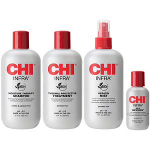 Набір для домашнього догляду Home Support Kit CHI, (355 мл/355 мл/355 мл/59 мл)